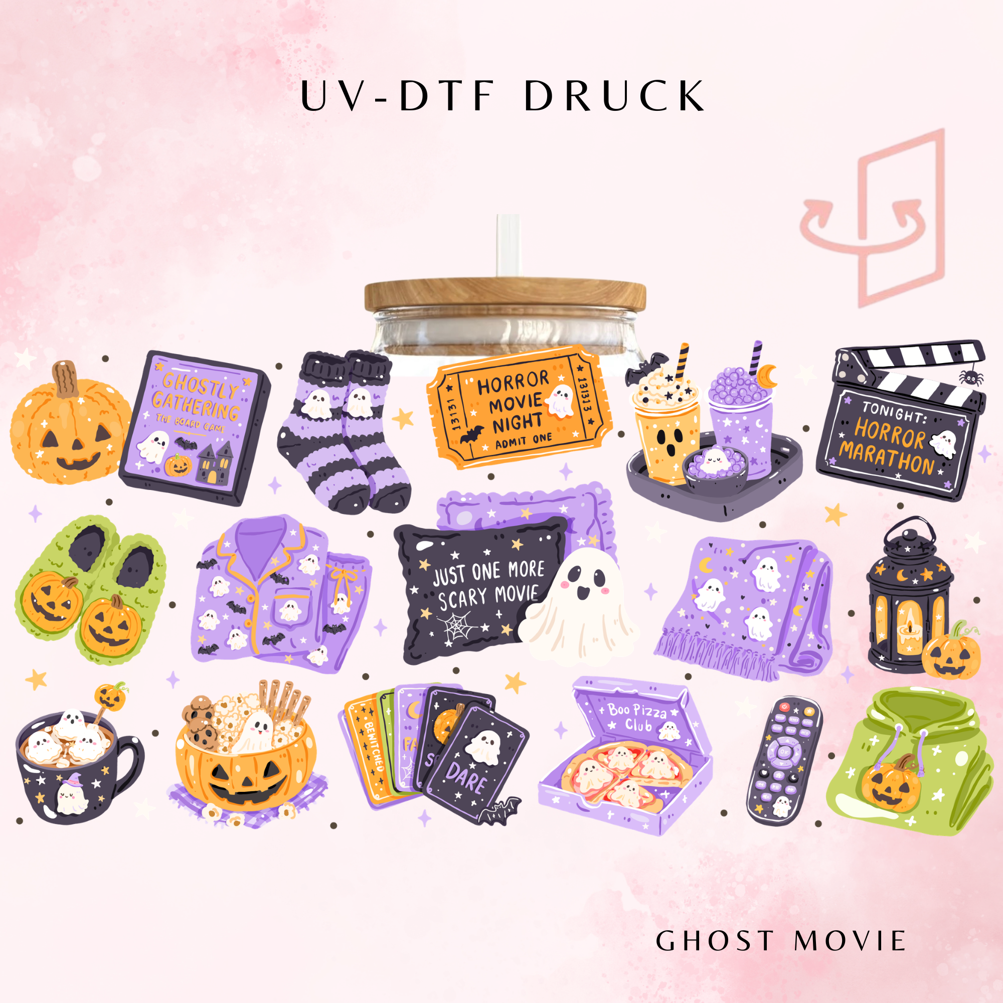 Ghost Movie Trinkglas | 16 oz
