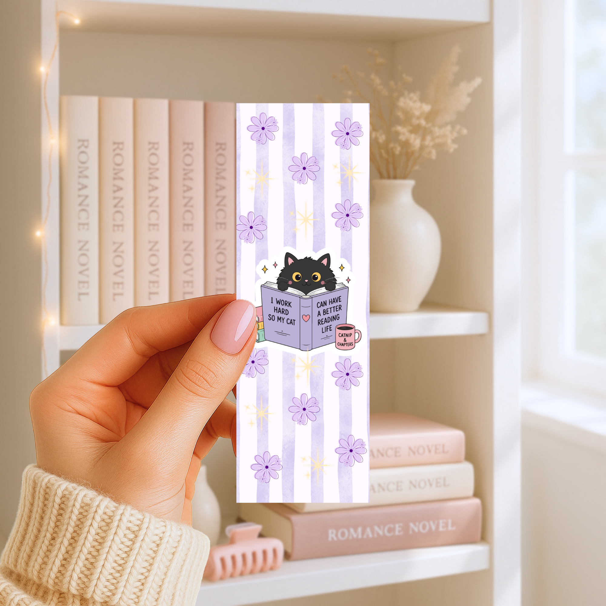 Lesezeichen – Catnip & Chapters ⭐