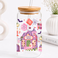 Haunted Book Trinkglas | 16 oz