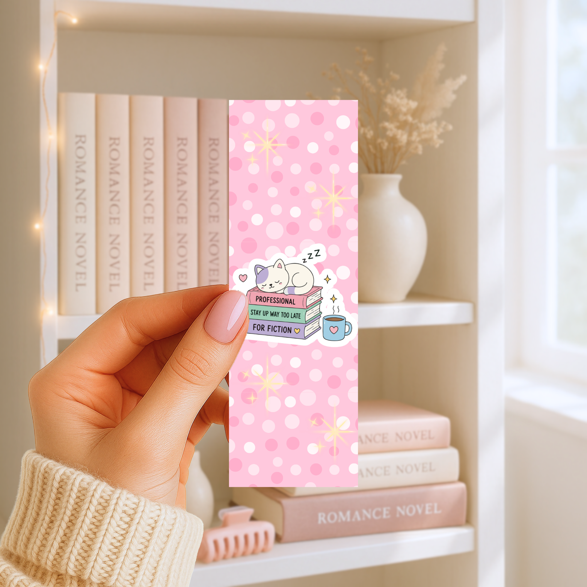 Lesezeichen – Sleepy Book Cat⭐