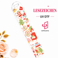 Christmas Book Club Bookmark - UV-DTF
