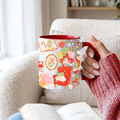 Christmas Book Club Keramitasse | 11 oz