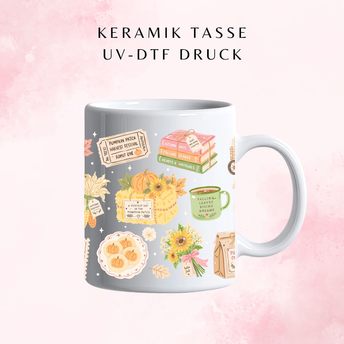 Green Fall Keramiktasse | 11 oz