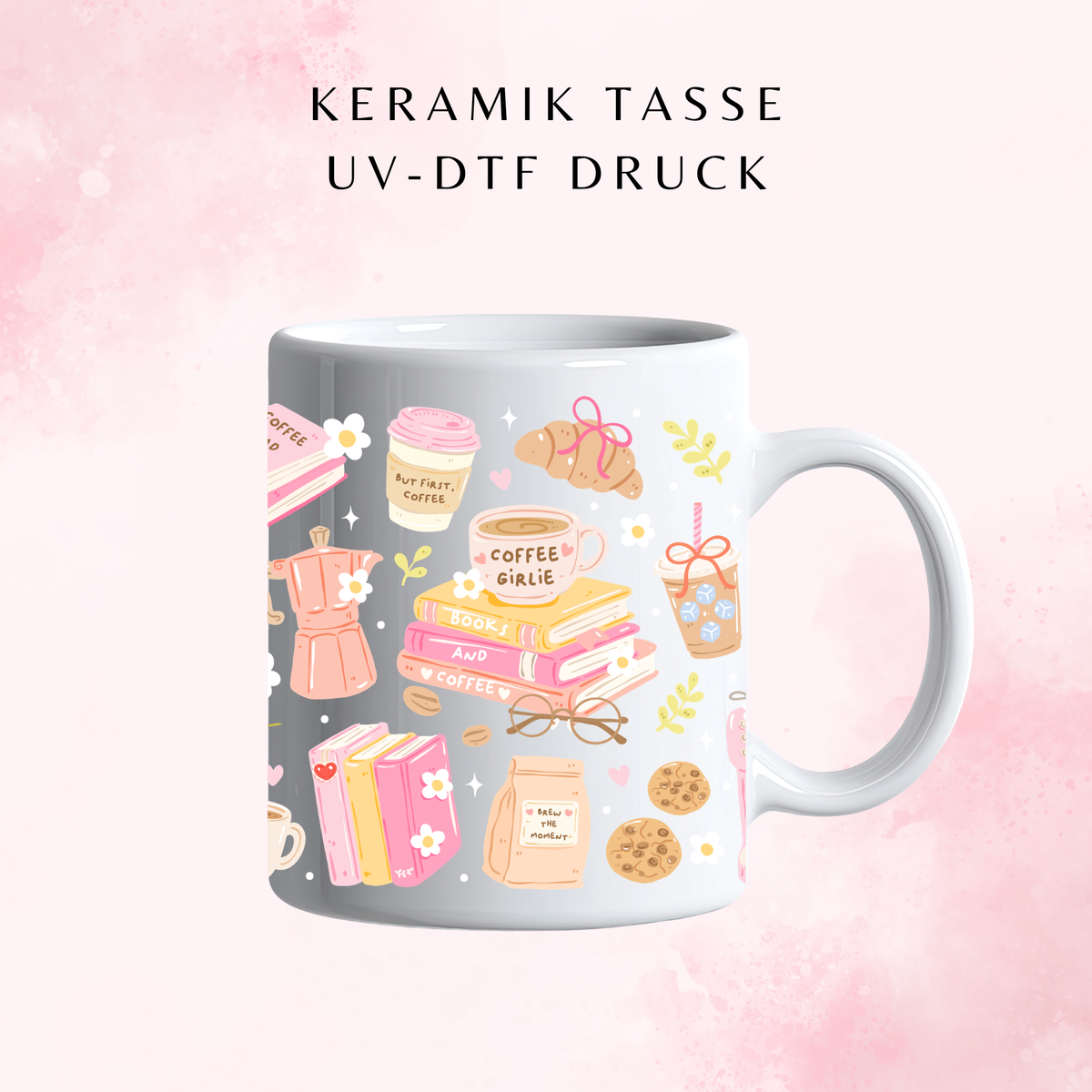 Coffee Girlie Keramiktasse | 11 oz
