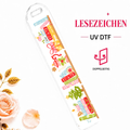 Christmas Bookshelf Bookmark - UV-DTF