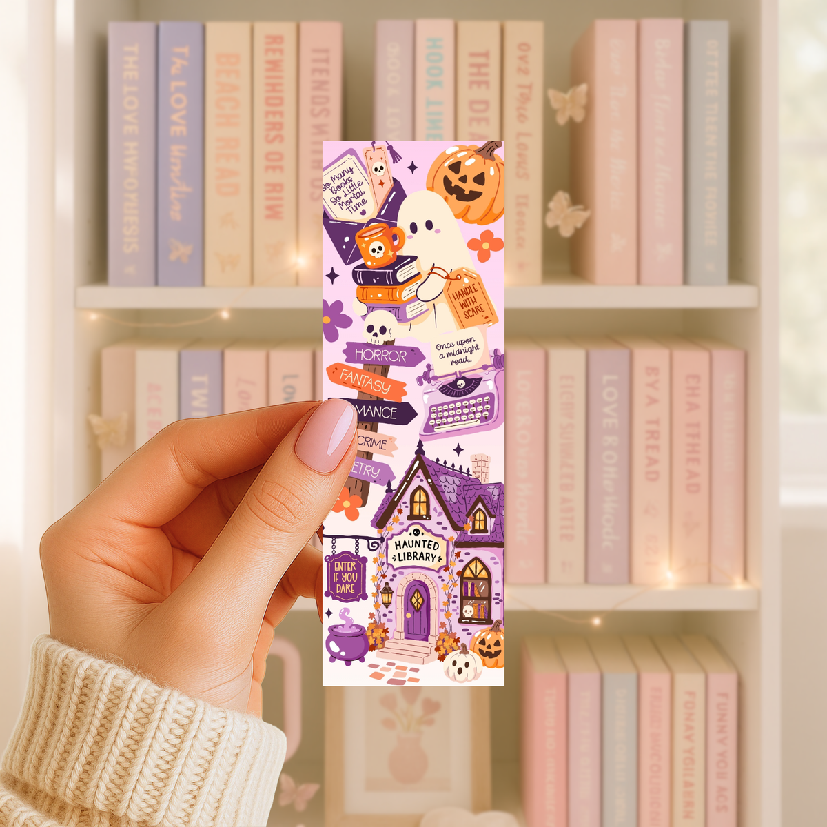 Lesezeichen – Ghostly Book