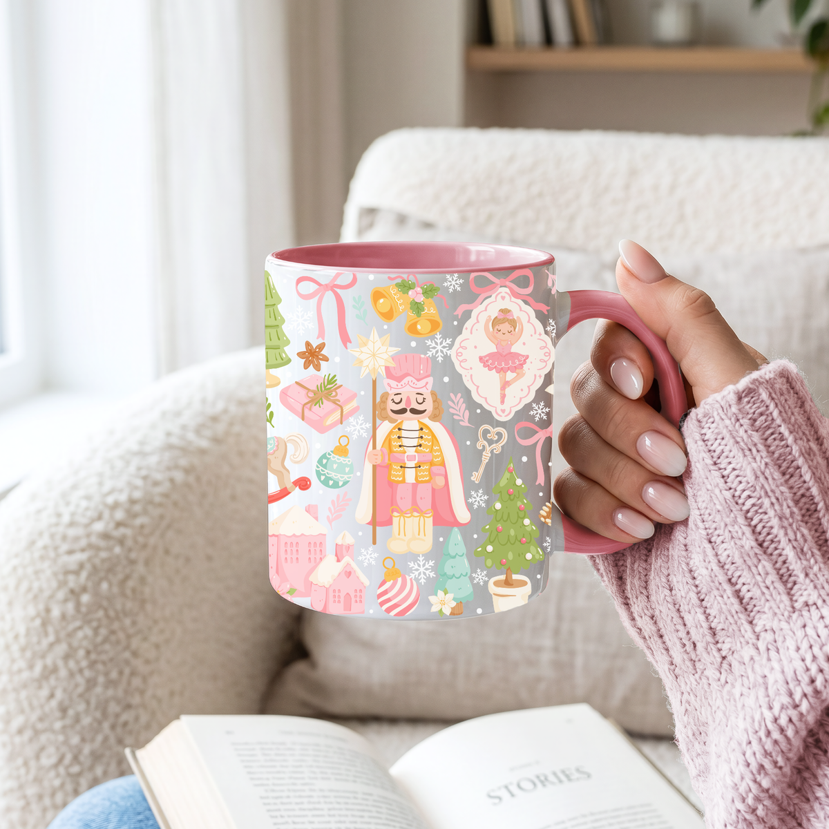 Christmas Nussknacker Pastel Keramiktasse | 11 oz