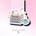 Magnetisches Lesezeichen – Sleepy Book Cat⭐