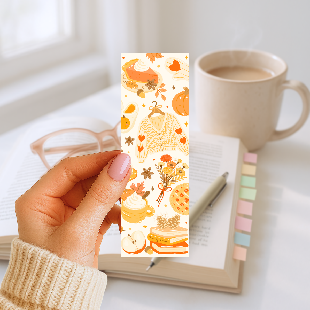 Lesezeichen – Pumpkin Spice Motiv 1