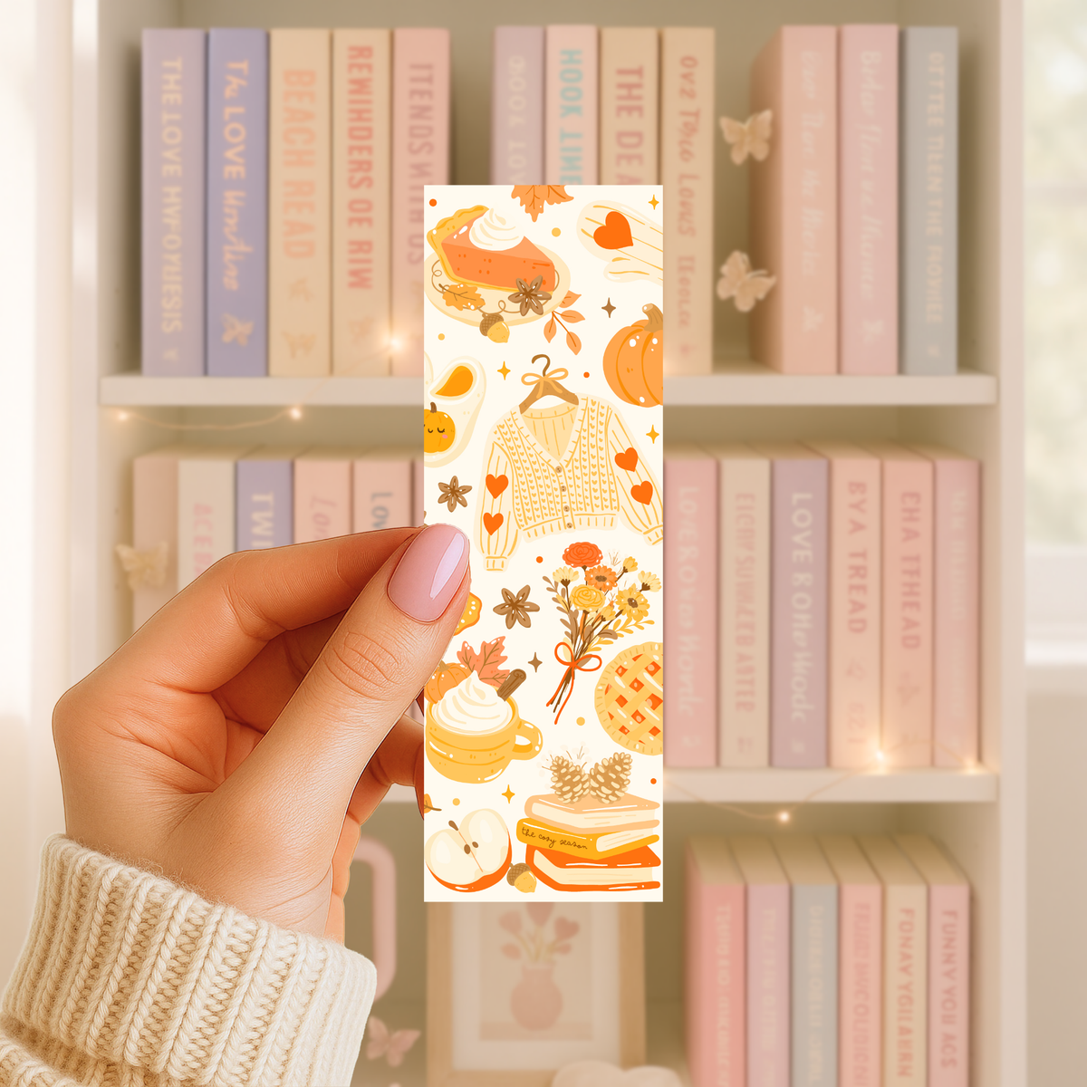 Lesezeichen – Pumpkin Spice Motiv 1
