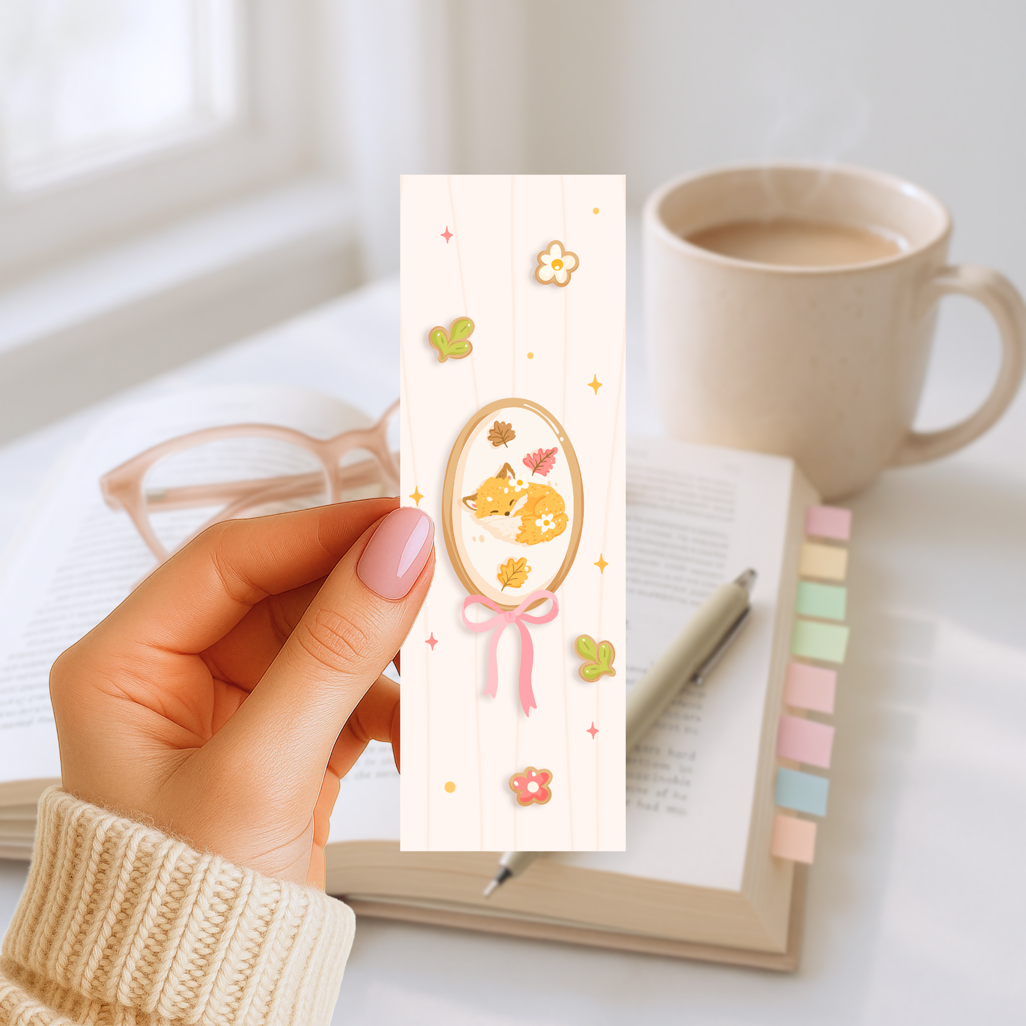 Lesezeichen – Fall Cookies Motiv 2