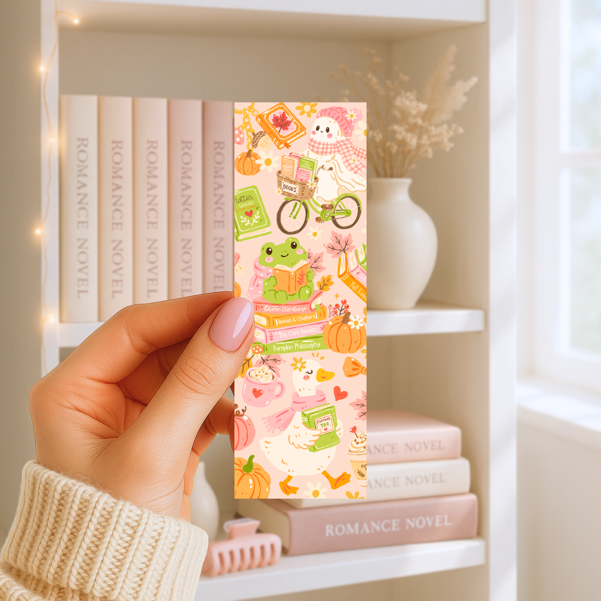 Lesezeichen – Fall Bookish Motiv 1