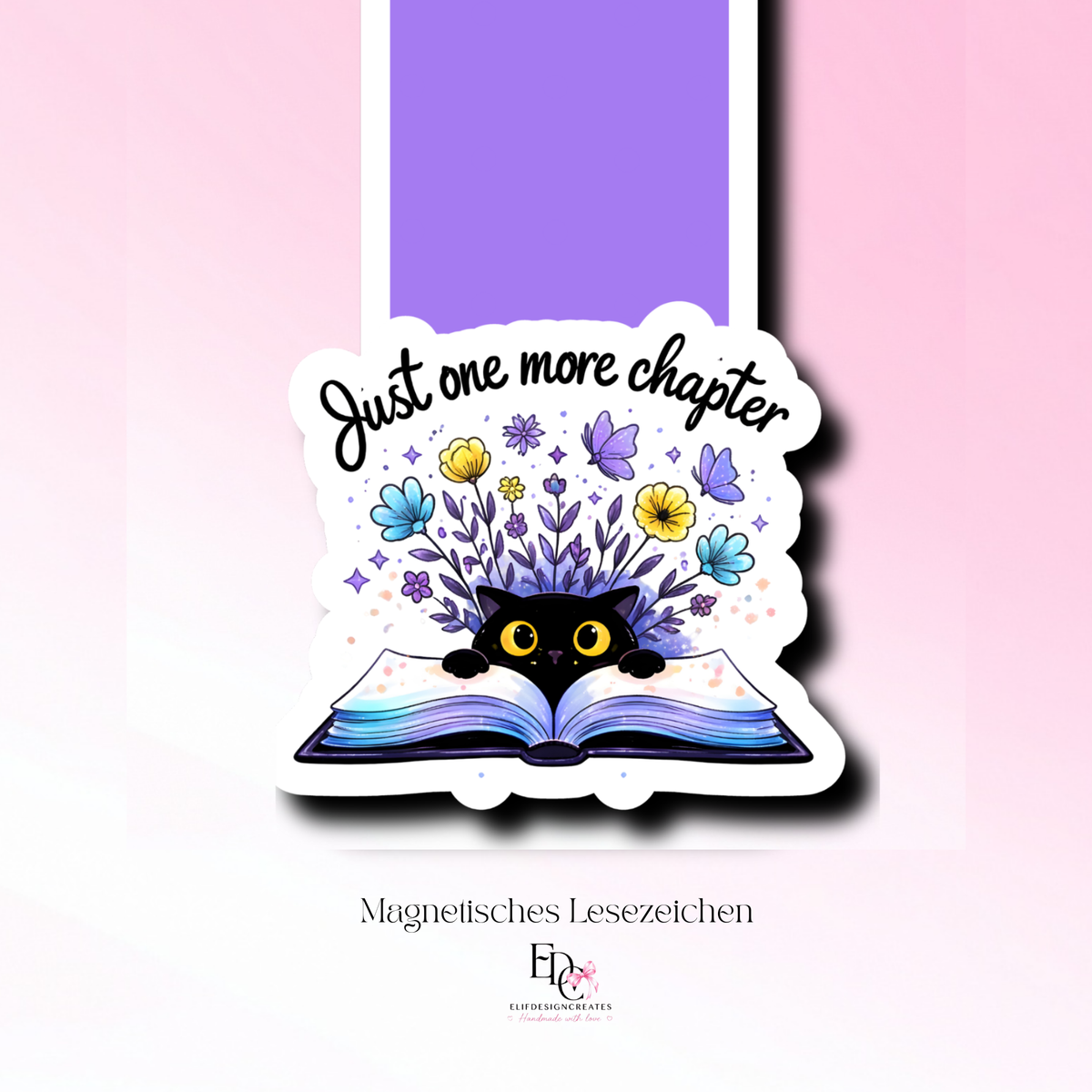 Magnetisches Lesezeichen – Just one more Chapter ⭐
