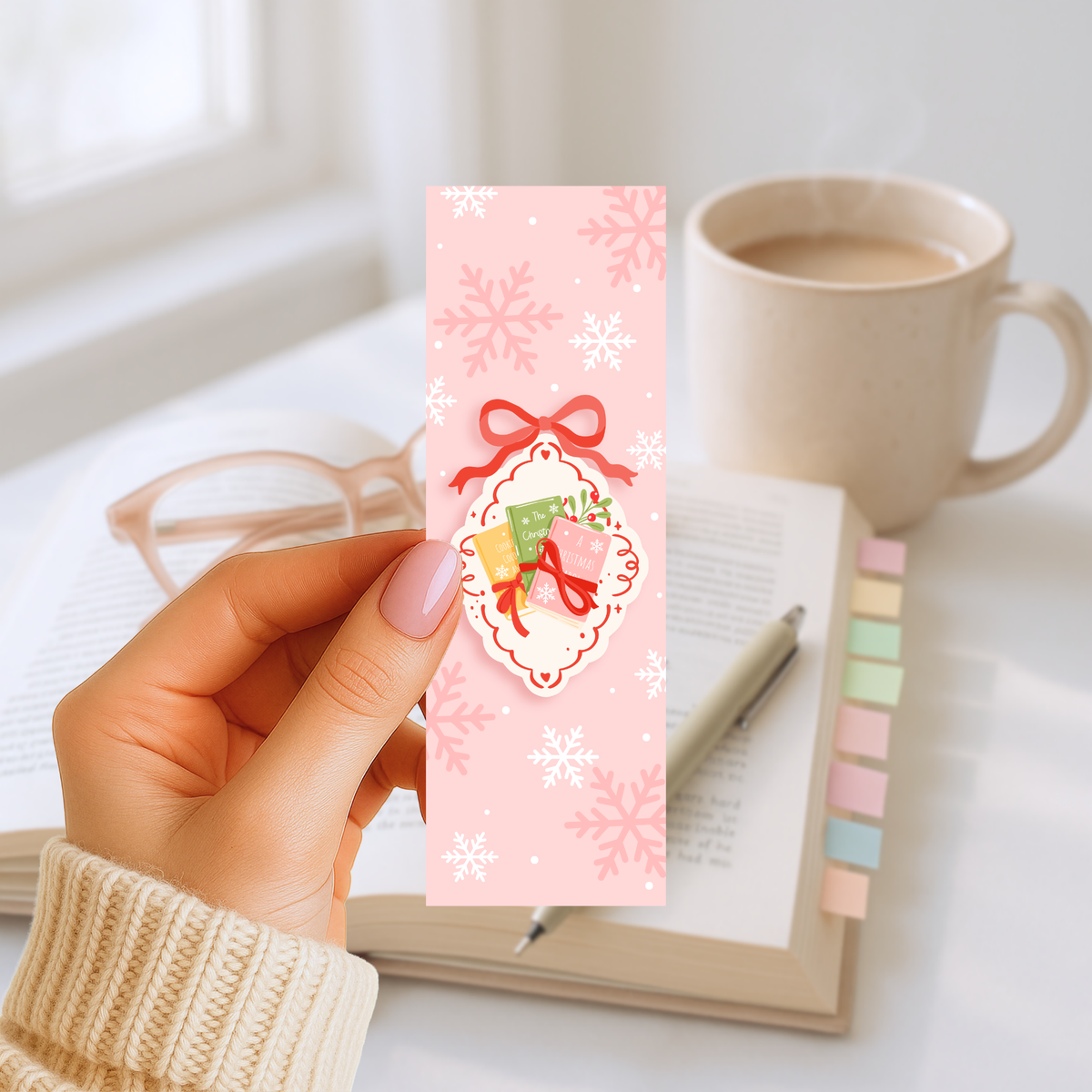 Lesezeichen - Christmas Book Club Motiv 2