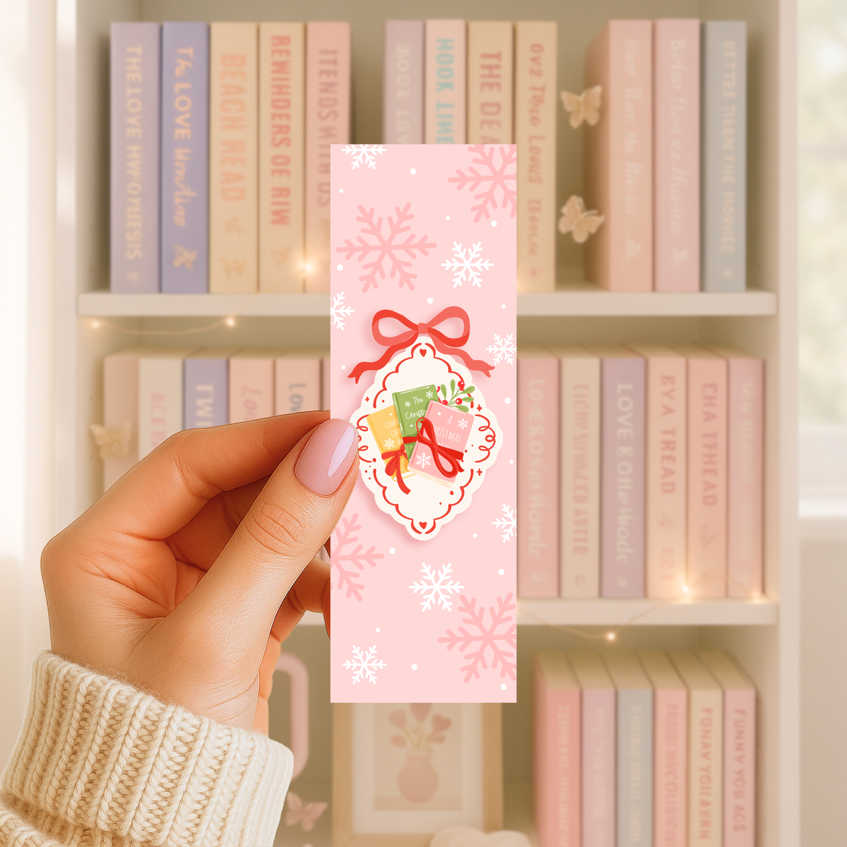 Lesezeichen - Christmas Book Club Motiv 2