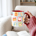 Christmas Stamp Keramiktasse | 11 oz