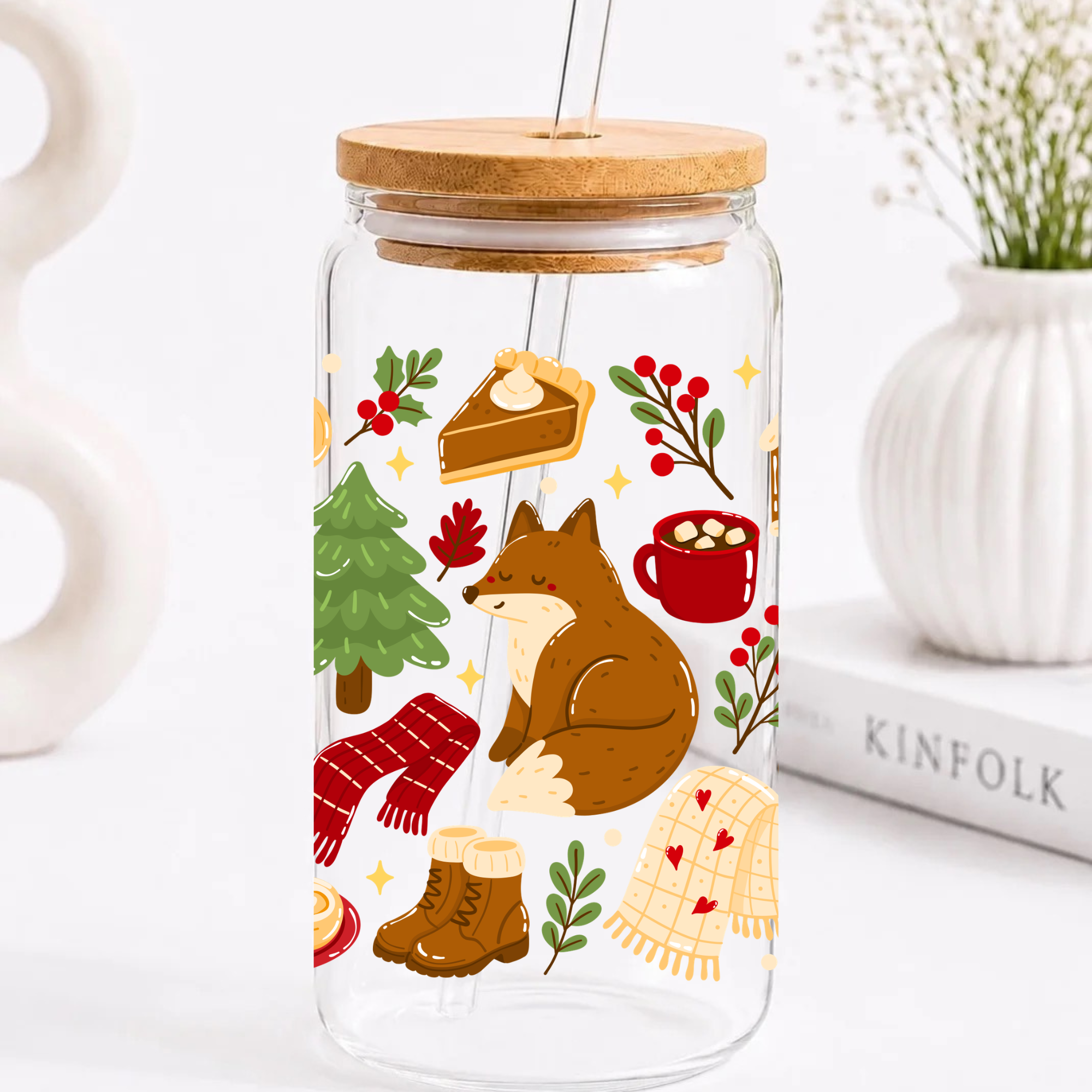 Cozy Wonderland Trinkglas | 16 oz