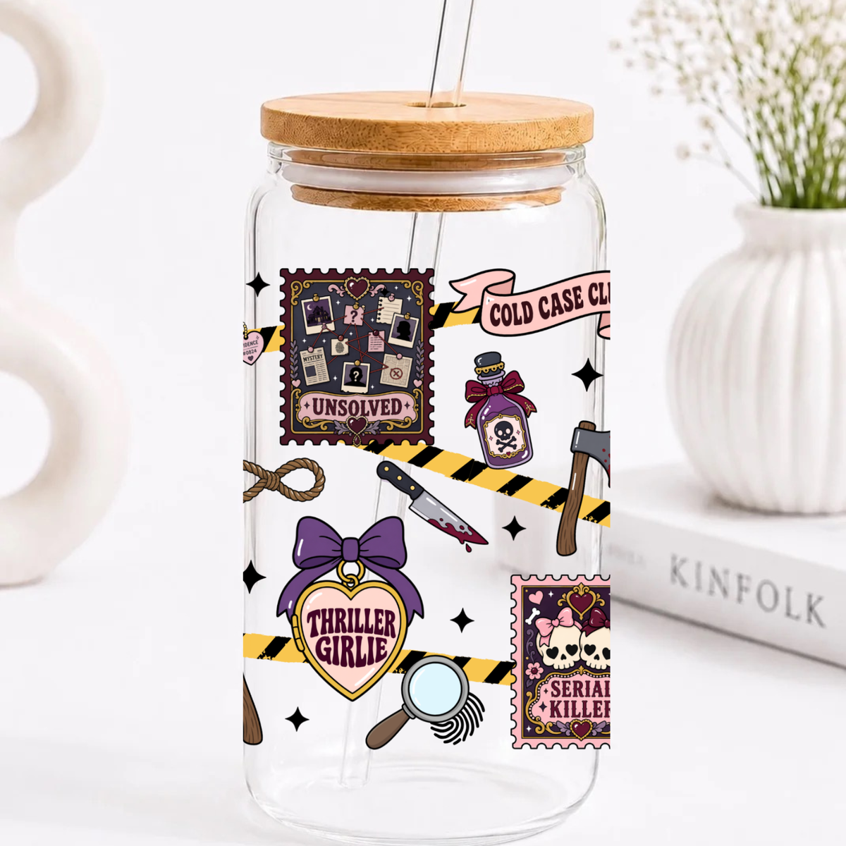 Thriller Girlie Trinkglas | 16 oz