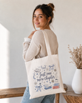 „Just One More Chapter“ Tote Bag 📖💙