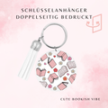 Cute Bookish Vibe Schlüsselanhänger 📖
