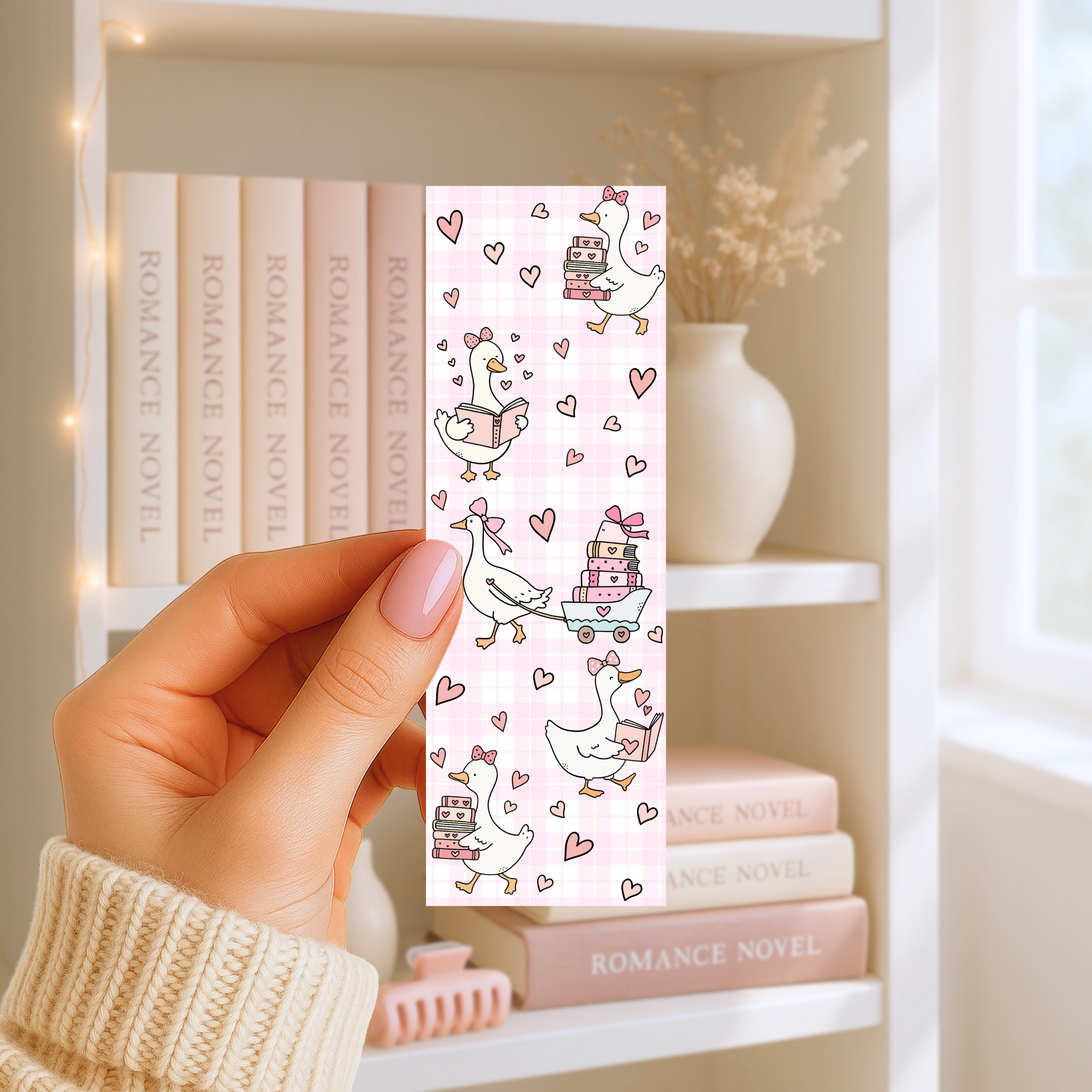 Lesezeichen – Bookish Goose Bookmark