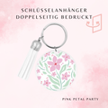 Pink Petal Party Schlüsselanhänger 🌸💗