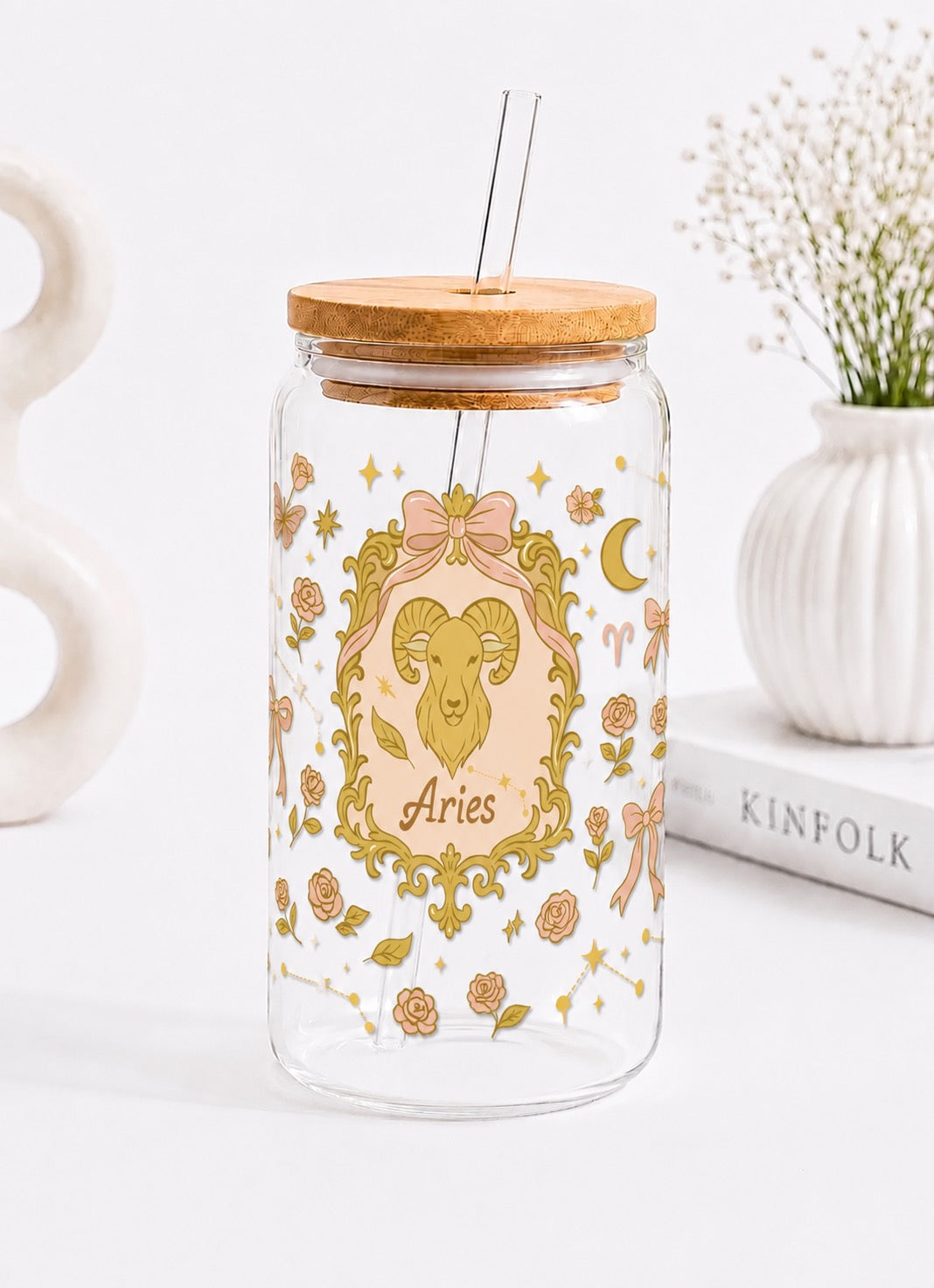 Coquette Aries Trinkglas | 16 oz