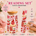 Busy Reading Smut – Reading Set | Glas & Lesezeichen