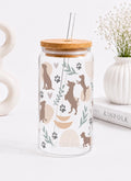 Boho Dog Trinkglas | 16 oz 🍋
