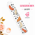 Boho Cat Bookmark - UV-DTF