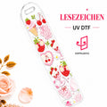 Strawberry SummerBookmark - UV-DTF