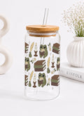 Froggy Book Trinkglas | 16 oz