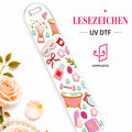 Self-Care Queen Bookmark - UV-DTF 🛁🎀✨