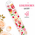 Strawberry Jam Bookmark - UV-DTF  🍓🎀🌸