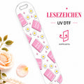 Book Babe Bookmark – UV-DTF 📚🌼💕