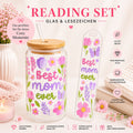 Best Mom Ever Reading Set - Trinkglas & Lesezeichen