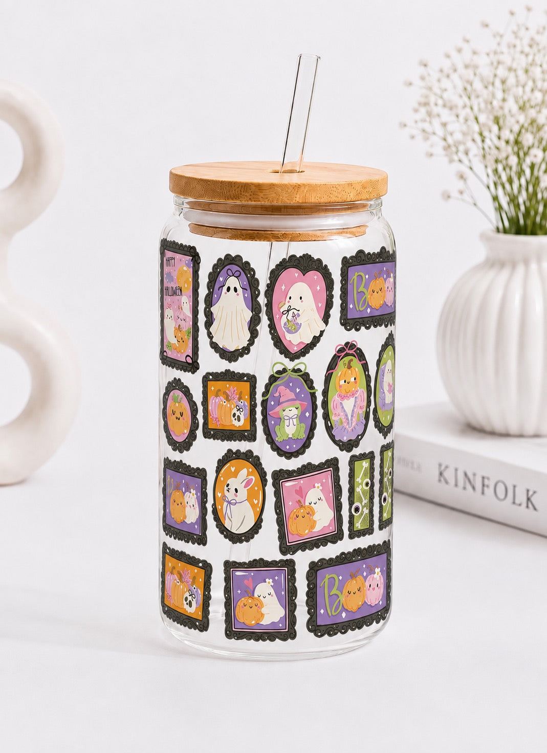 Halloween Gallery – Reading Set | Glas & Lesezeichen