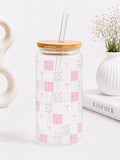 Everblooming Coquette Pink Trinkglas | 16 oz