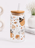Halloween Café Trinkglas | 16 oz
