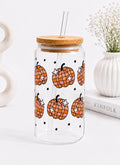 Pumpkin Disco Ball Trinkglas | 16 oz