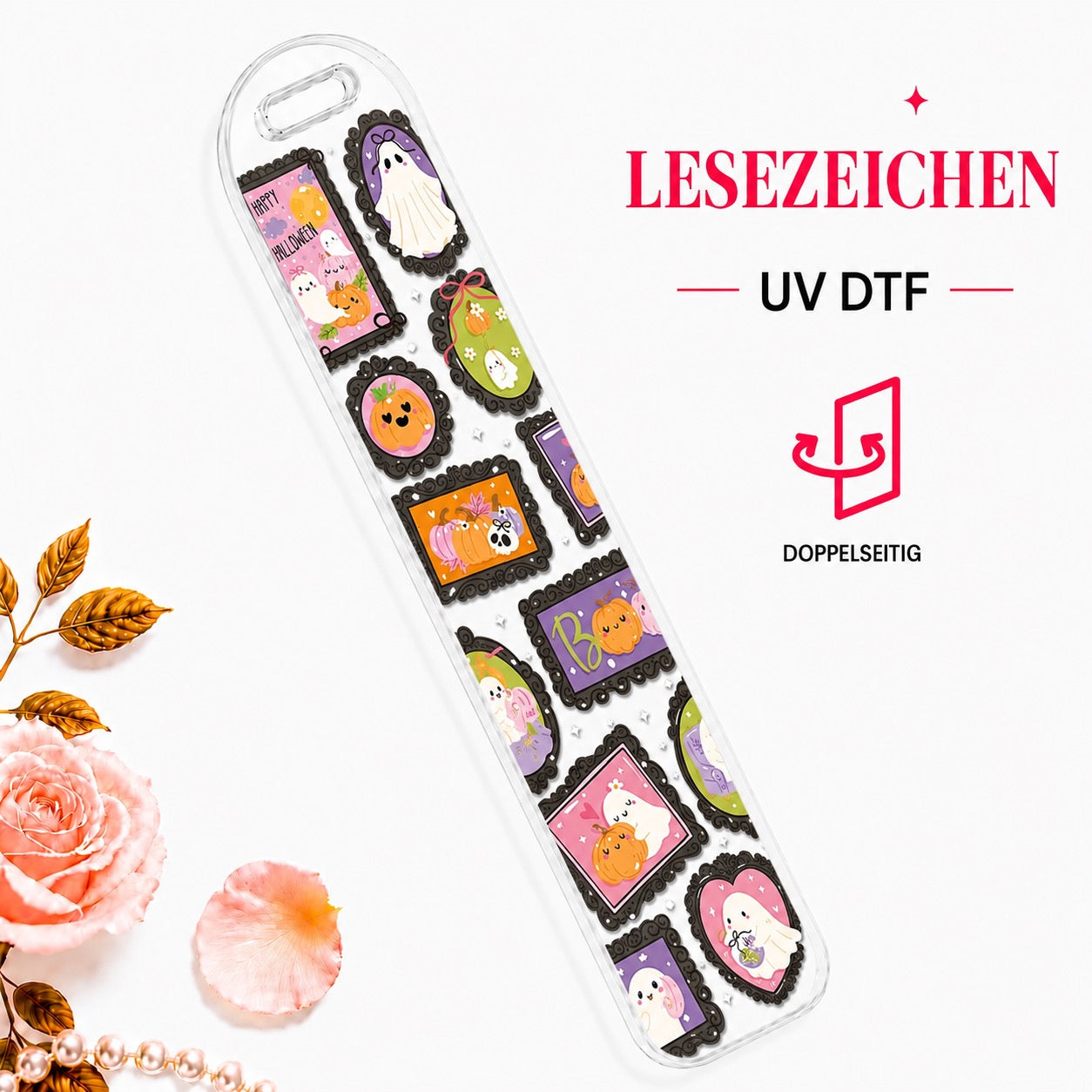 Halloween Gallery – Reading Set | Glas & Lesezeichen