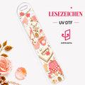 Cozy Blush Fall Bookmark - UV-DTF