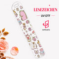 Secret Bookish Garden Bookmark - UV-DTF