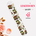 Froggy Bookish Bookmark - UV-DTF