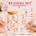 Candycorn Ghost – Reading Set | Glas & Lesezeichen