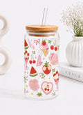 Strawberry Summer Trinkglas | 16 oz 🍓☀️
