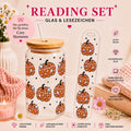 Pumpkin Disco Ball – Reading Set | Glas & Lesezeichen