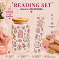 Secret Bookish Garden – Reading Set | Glas & Lesezeichen