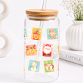 Christmas Stamp Trinkglas | 16 oz