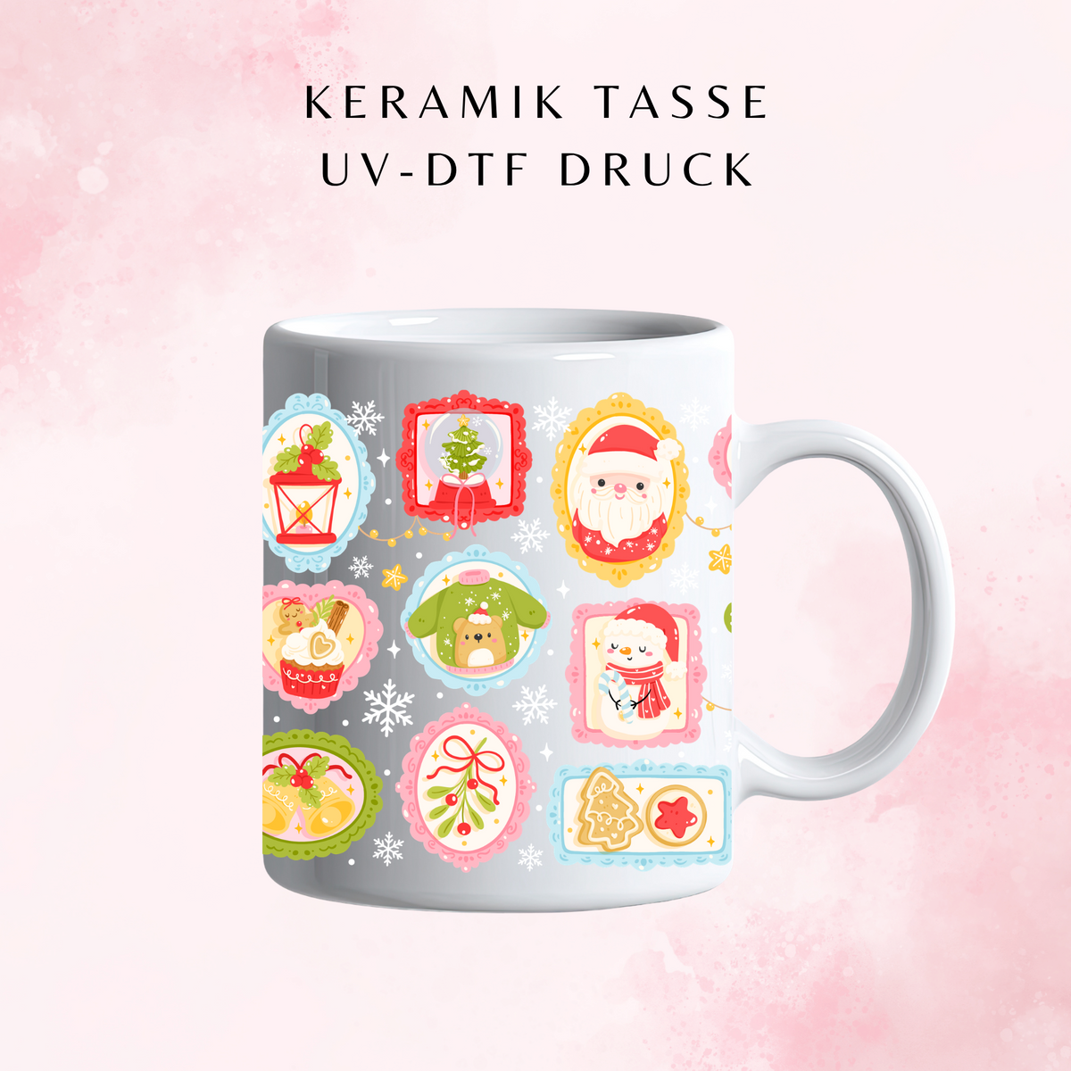 Christmas Potraits Keramiktass | 11 oz